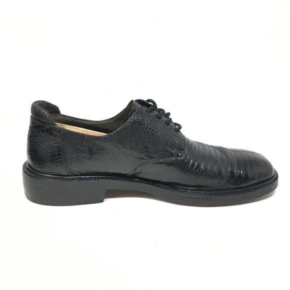 Mezlan Oxfords Shoes Size 8 Black Full Lizard main image 10